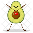 Avocado Sport With Red Weight Icon