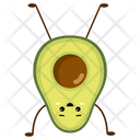 Avocado Yoga Icon