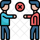Avoid Handshake Icon