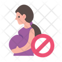 Avoid Pregnant Lady Icon