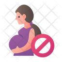 Pregnant Maternity Forbidden Icon
