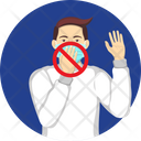 Avoid Do Not Touch Face Face Icon
