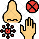 Avoid Touching Nose  Icon