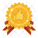 Award Favorite Gold Icon