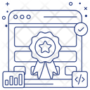 Awarded Website Icon