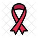 Ribbon Aids Cancer Icon