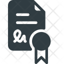 Awward Reward Document Icon