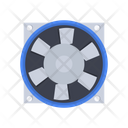 Axial Electrical Fan Icon