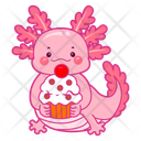 Salamander Axolotl Aquarium Icon