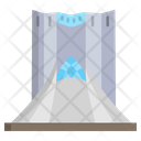 Azadi Tower Iron Landmark Icon