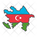Azerbaijan Country Geograpgy Icon