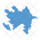 Azerbaijan Map Icon