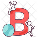 B Letter Icon