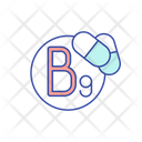 B 9 Vitamin Icon