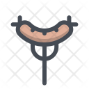 Babrbecue Bbq Sausage Icon