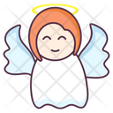 Heaven Angel Cartoon Character Bless Angel Icon