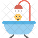 Baby Bath Time Icon