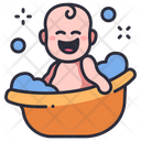 Baby Bath Icon