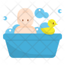 Bath Baby Shower Icon