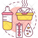 Baby Bottles And Lunchboxes Icon