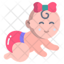 Baby Crawling Crawling Age Child Crawling Icon