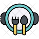 Baby Cutlery Fork Spoon Icon