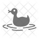 Baby Duck In Water Baby Duck Duck Icon