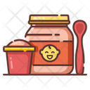 Baby Food Bottle Food Packet Icon