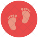 Baby Footprint Feet Icon