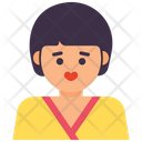 Baby Girl Cute Baby Schoolgirl Icon