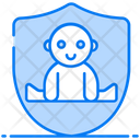 Baby Safety Child Care Child Protection Icon