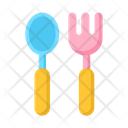 Baby Spoon And Fork Spoon Food Icon
