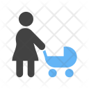 Baby Stroller Icon