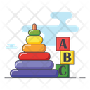 Baby Toys Alphabet Block Abc Block Icon