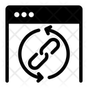 Back Links Hyperlink Chain Link Icon