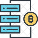 Bitcoin Back Up Computer Icon