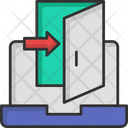 Backdoor Secure Security Icon