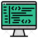 Backend Logic Backoffice Content Management System Icon