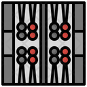 Backgammon Casino Casino Game Icon