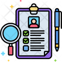 Background Check  Icon