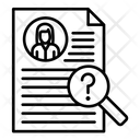 Background Check  Icon