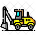 Backhoe loader  Icon