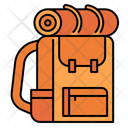 Backpack Adventure Travel Icon
