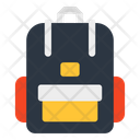 Backpack Shoulder Bag Knapsack Icon