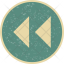 Backward Arrows Icon