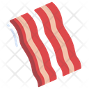 Bacon Strips Pig Meat Bacons Icon