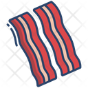 Bacon Strips Pig Meat Bacons Icon