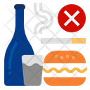 Break Bad Habit Unhealthyfood Bad Icon
