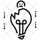 Bad Idea Wrong Idea Bad Concept Icon