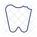 Bad Tooth Tooth Teeth Icon